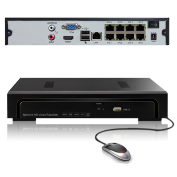 8 CH NVR with Poe DVR